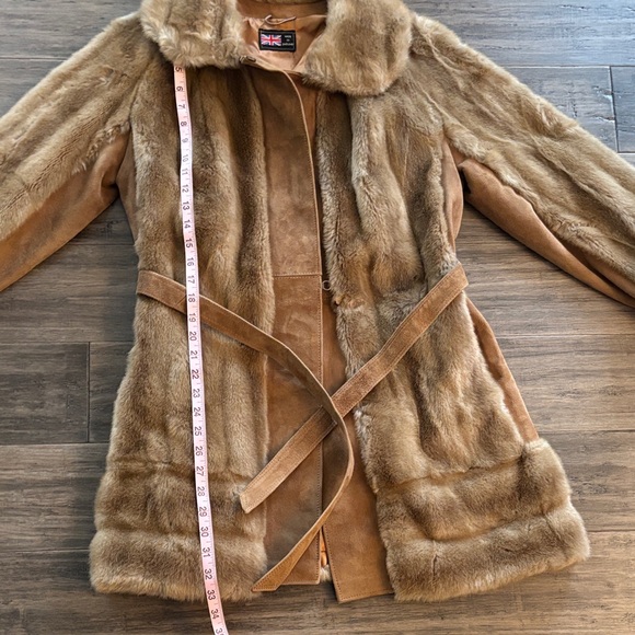 London Leathers by Lilli Ann Brown Faux Fur Coat - Picture 9 of 9